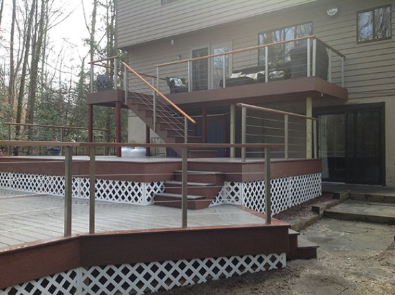 Beautiful Custom Decks Freedom Fence & Deck